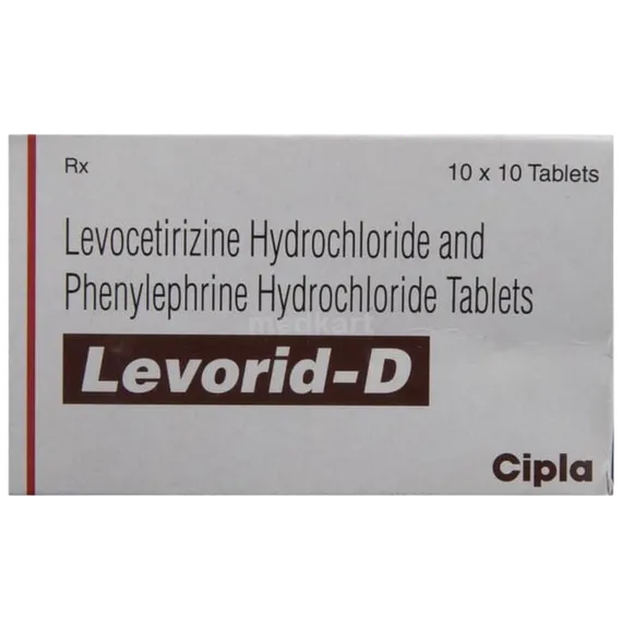 levorid d tablet 10's